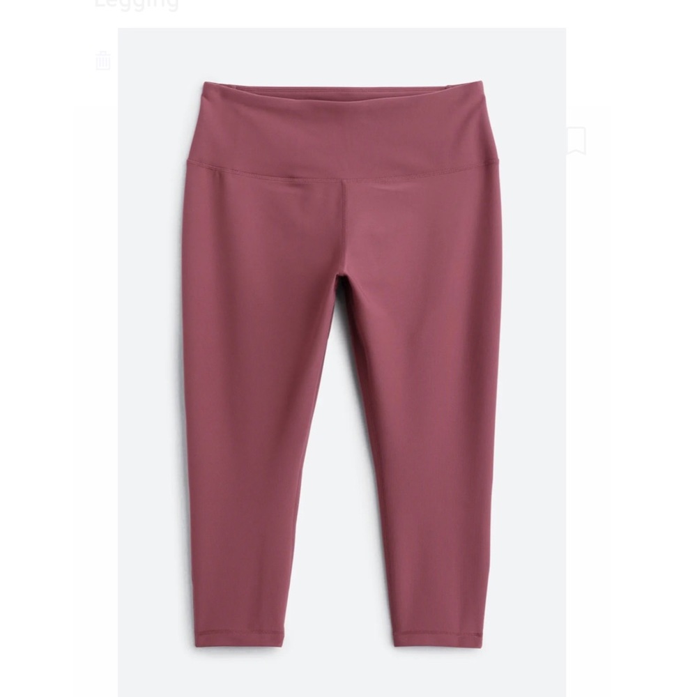 High Waisted Capri Workout Legging
